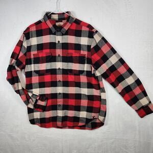 American Eagle Heritage Flannel‎ Plaid Shirt Size Large